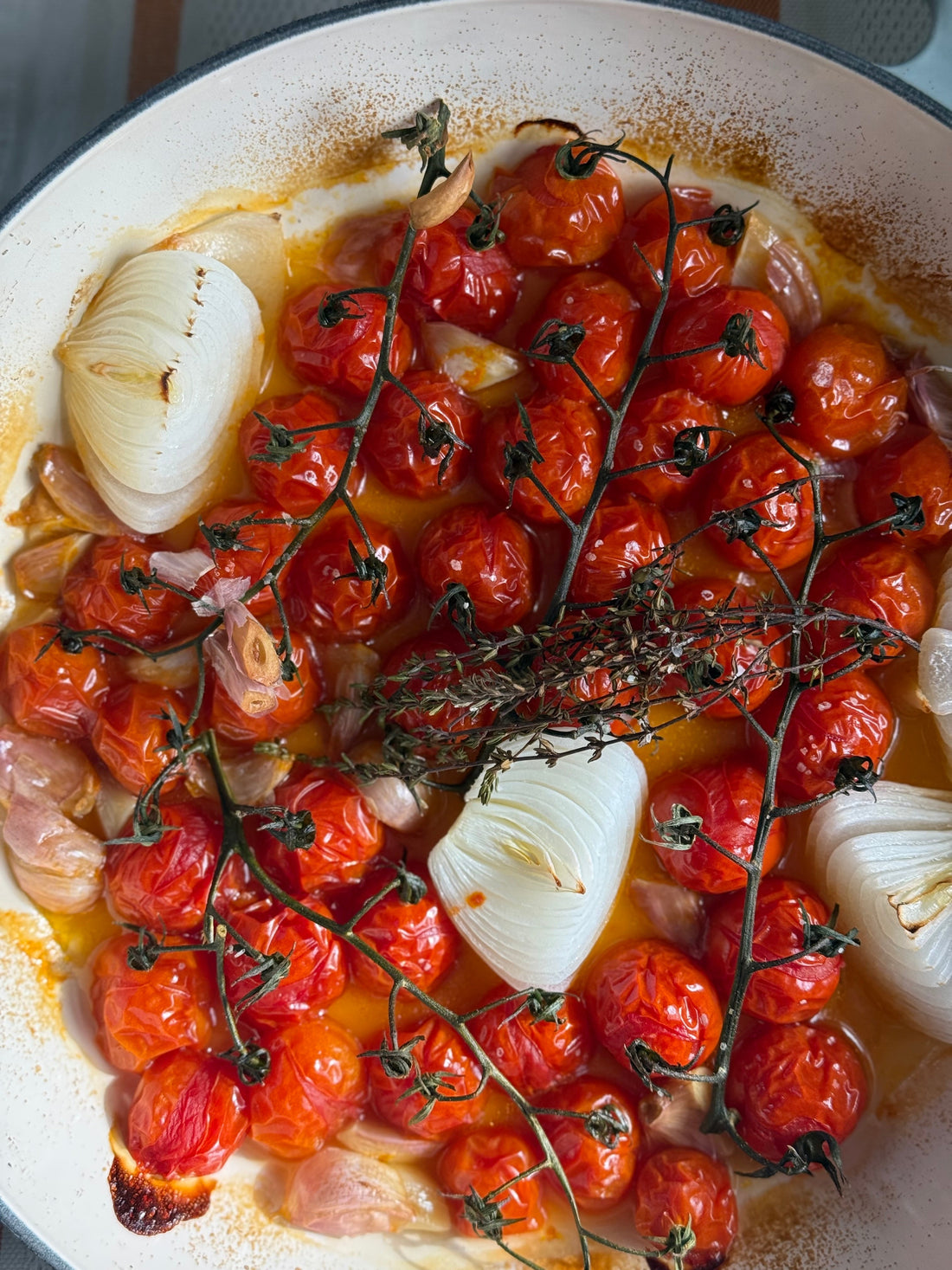 Roasted Cherry Tomato Pasta Sauce