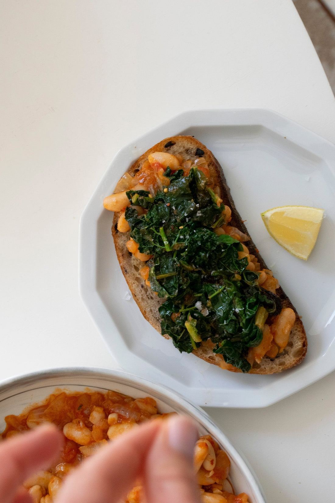 White Beans and Winter Greens