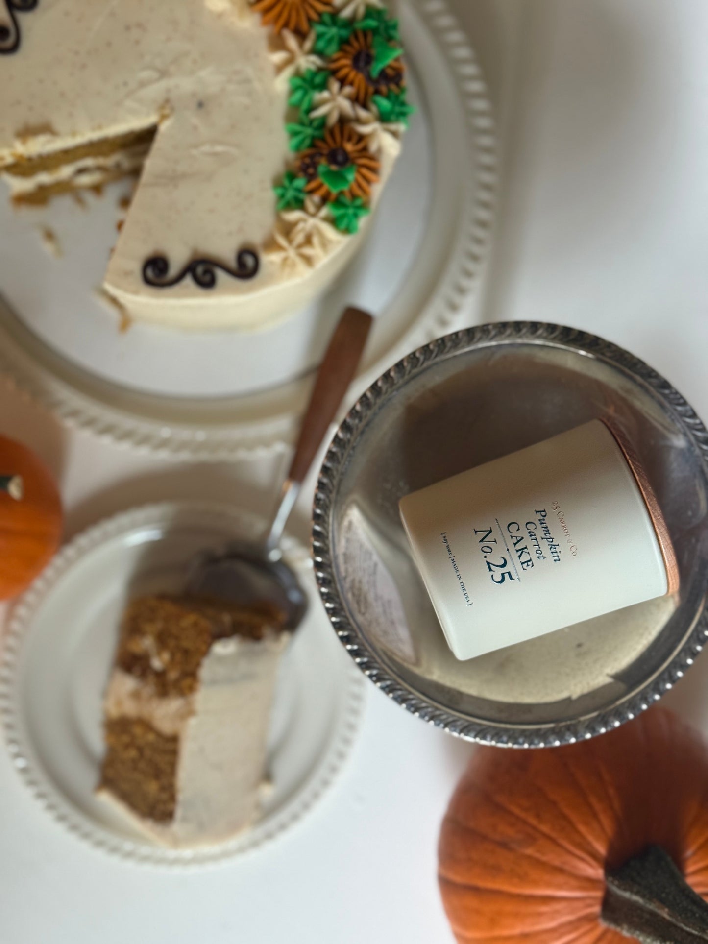 Pumpkin Carrot Cake, Candle No. 25, 3.5 oz. Soy Wax Candle